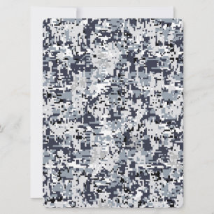 Carte Urban Style Digital Camouflage Decor