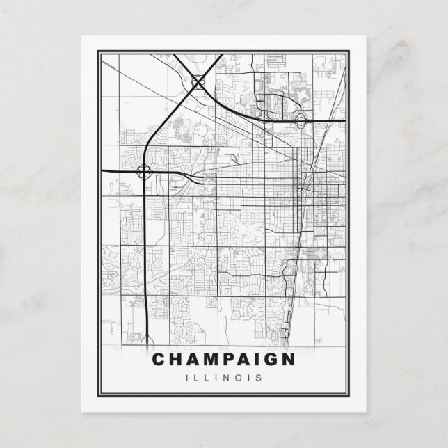 Carte Urbana-Champaig (Devant)