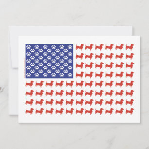 Carte USA Dachshund