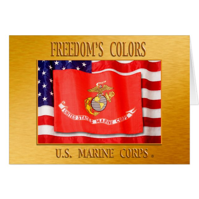 Carte USMC (Devant horizontal)