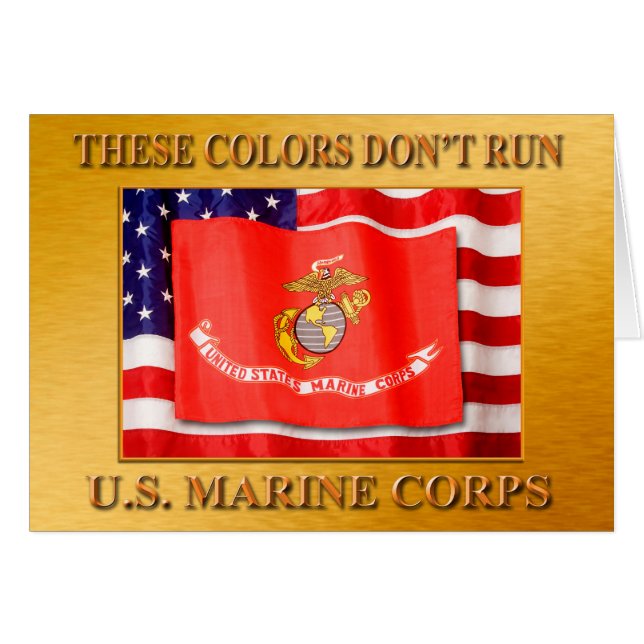 Carte USMC (Devant horizontal)