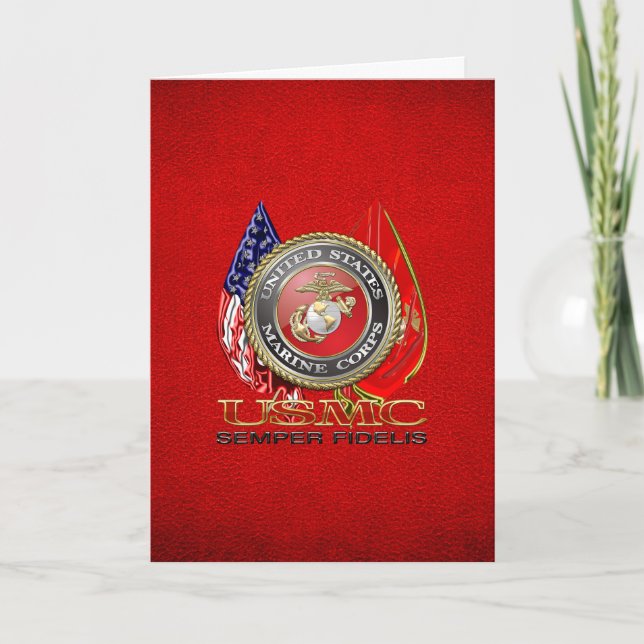 Carte USMC Semper Fi [édition spéciale] [3D] (Devant)