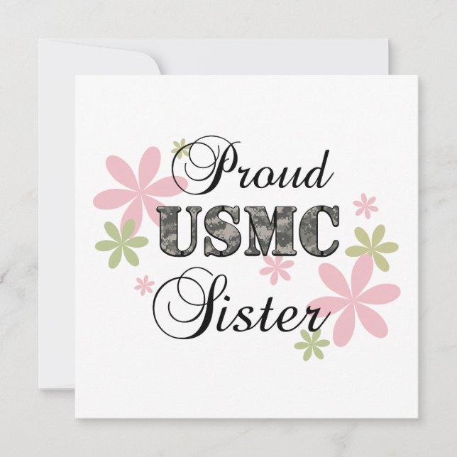 Carte USMC Sister [fl camo] (Devant)