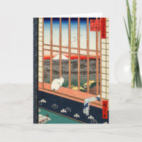 Utagawa Hiroshige - Champs de riz Asakusa