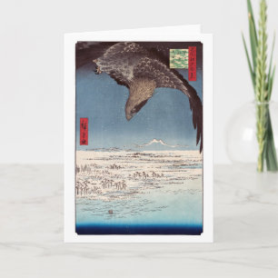 Carte Utagawa Hiroshige - Fukagawa Susaki et Jumantsubo