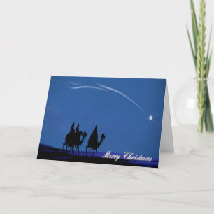 Carte Vacances de Noël des Trois Rois