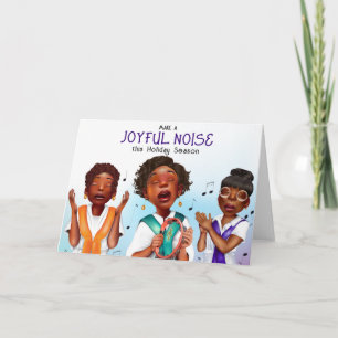 Carte Vacances des chanteurs afro-américains