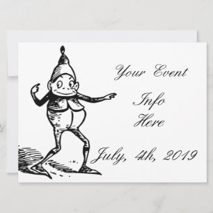 Carte Vacances d'hiver Elf Gnome Thunder_Cove