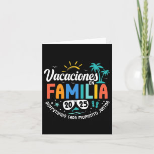 Carte Vacances En Famille 2025 