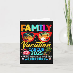 Carte Vacances en famille à Cancun Été 2025 Groupe de co