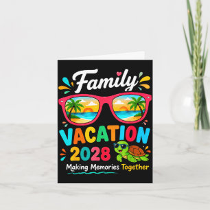 Carte Vacances en famille été 2028 voyages en famille à