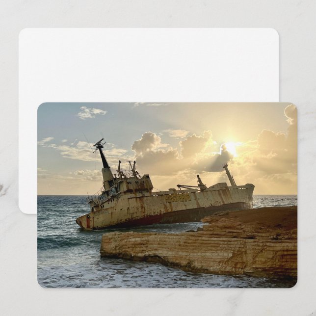 Carte Vacances Plat (Devant / Derrière)