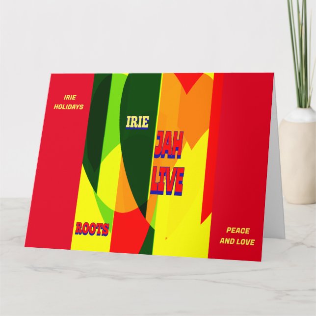 CARTE VACANCES RASTA (Devant)
