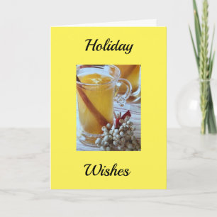 CARTE **VACANCES SOUHAITÉES** POUR UN ET TOUT !