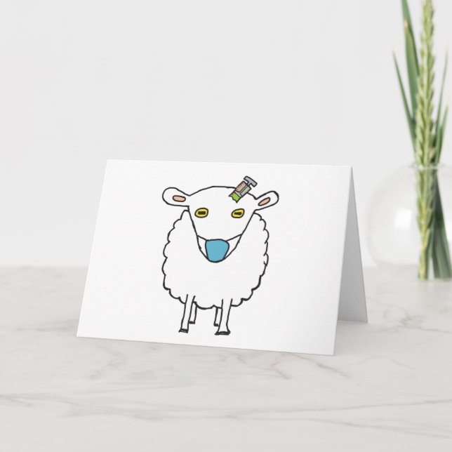 Carte Vaccination contre le mouton de cire (Devant)