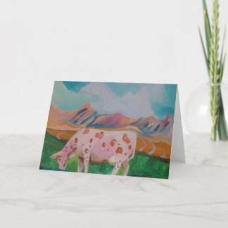 Carte Vache à lait de fraise par Stephen R.