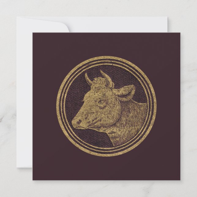 Carte Vache au lait (Vache au lait) (Devant)