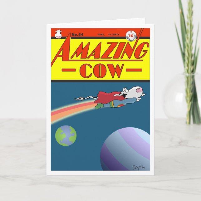 CARTE VACHE EXTRAORDINAIRE (Devant)