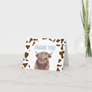 Carte Vache sacrée, je suis une vache imprimée marron me
