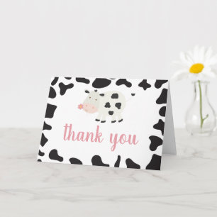 Carte Vache Sainte Je Suis Une Fleur de Daisy Gingham Ro