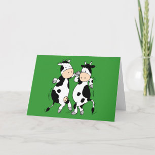 Carte Vaches dansantes (mooviestars)