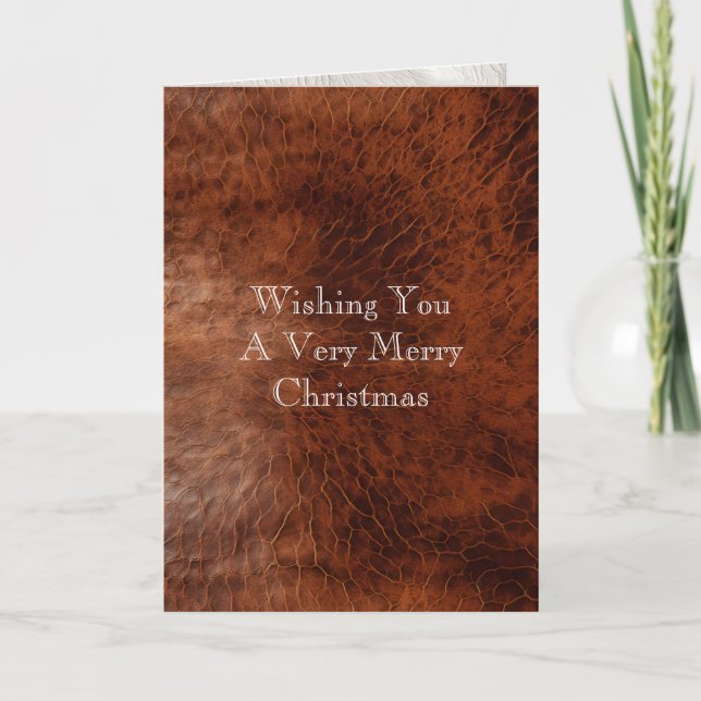 Carte Vachette en cuir Brown Faux Sud-Ouest (Devant)