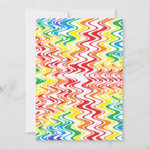 Carte Vagues arc-en-ciel
