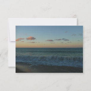 Carte Vagues s'écrasant au paysage de Sunset Beach