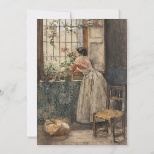 Carte Valenciana a la Reja   Joaquín Sorolla