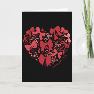 Carte Valentine Coquette Arc Cœur Aimé Jean 316 Vous Ar