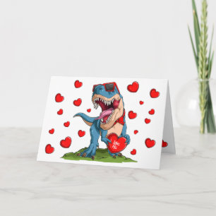 Carte Valentine Dinosaur