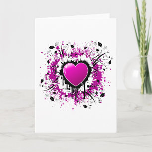 Carte Valentine Purple Heart
