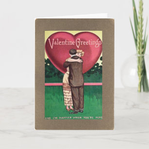 Carte Valentine vintage