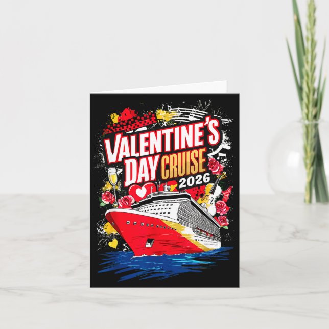 Carte Valentines Day Cruise 2026  (Devant)