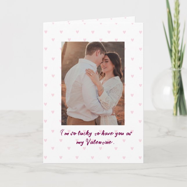 Carte Valentine's Day Greetings Card  (Devant)