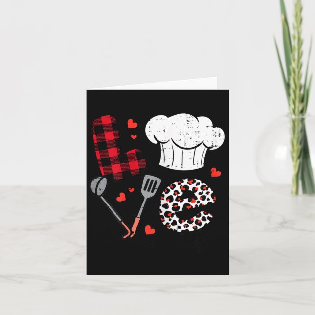 Carte Valentines Day Love Lunch Lady Life School Cafeter (Devant)