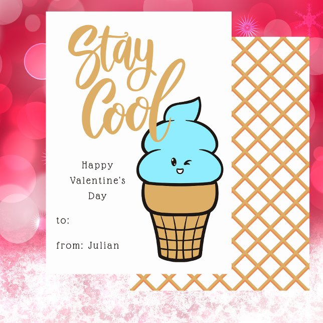 Carte Valentines de salle de classe pour enfants e (Créateur téléchargé)