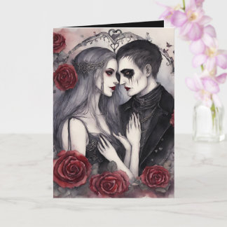 Carte Valentines gothiques
