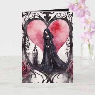Carte Valentines gothiques