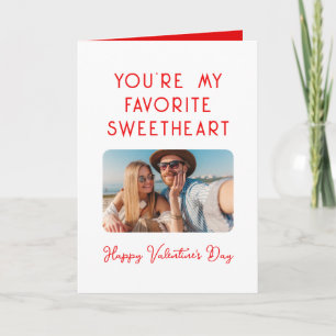 Carte Valentines Jour Photo Vous êtes mon amour préféré