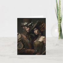 Carte Valentines pour les amateurs de vapeur