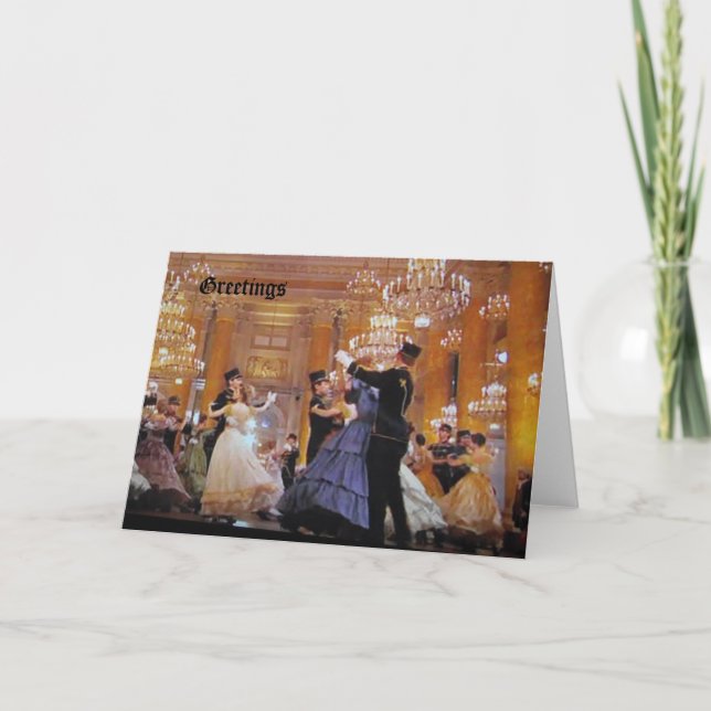Carte Valse viennoise (Devant)