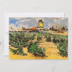 Carte Van Gogh Mill d'Alphonse Daudet à Fontevielle