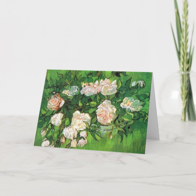 Carte Van Gogh - Roses roses roses (Devant)