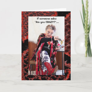 Carte Vas-tu CRAZY ?