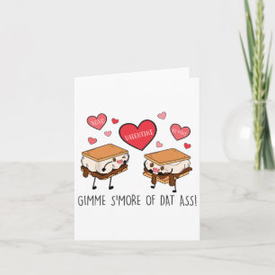 Carte Vday S'more De Ce Gâteau Drôle Adultes Saint-Valen