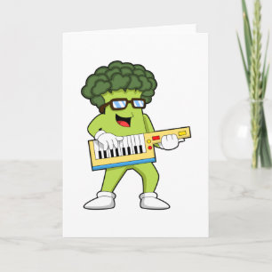 Carte Vegan Broccoli at Music with Guitar