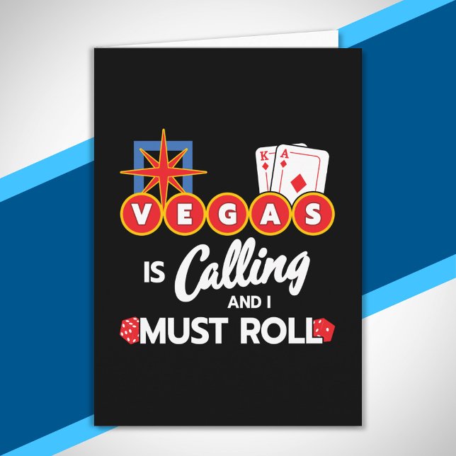 Carte Vegas Calling - Fête à Las Vegas - Vegas Trip (Créateur téléchargé)