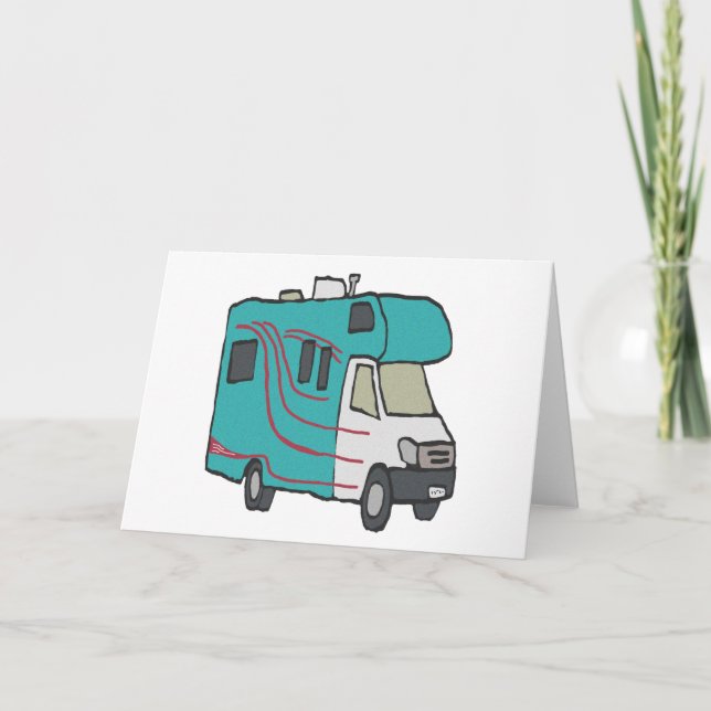 Carte Véhicule récréatif RV (Devant)