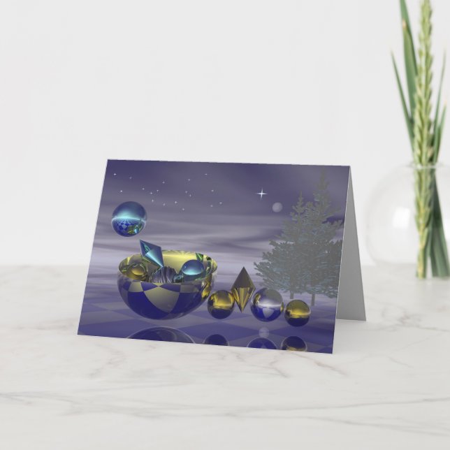 Carte veille Noël (Devant)